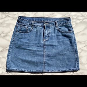 Denim Skirt